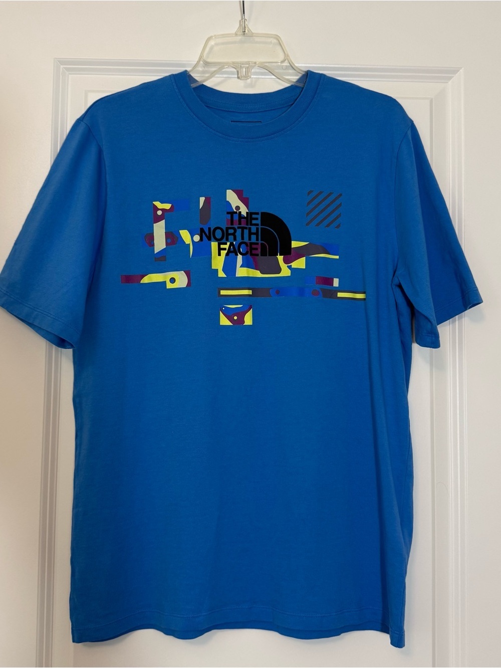 The North Face Men’s Blue Short Sleeve Logo Graphic Tee